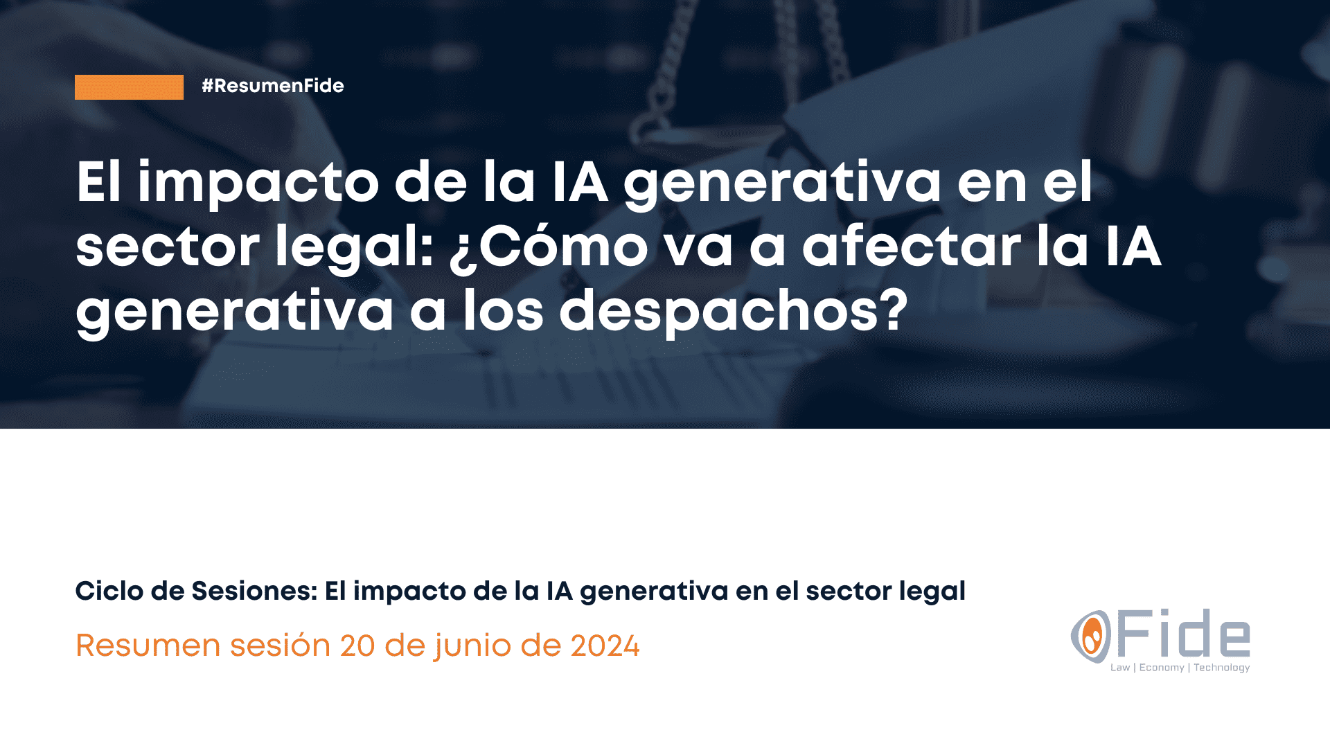El impacto de la IA generativa en el sector legal: ¿Cómo va a afectar ...